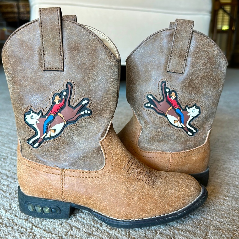 Roper light-up little kid boots